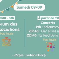 Forum des associations carbon blanc